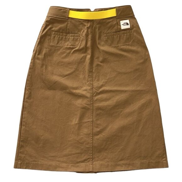 The North Face Brown Label Twill Skirt‎ in Utility Brown - Women’s Size 8 - Picture 1 of 13